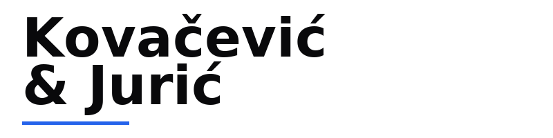 Kovačević & Jurić logo